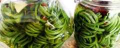 酸豆角的腌制方法，4个步骤泡酸豆角