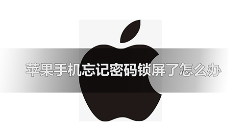 苹果手机密码忘记了怎么办才能解开