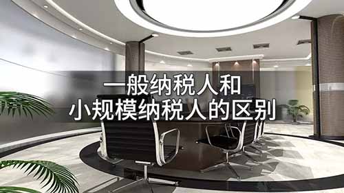 一般纳税人和小规模纳税人的区别，4个主要不同点