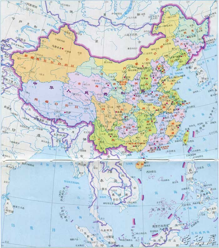 中国地图高清版大图