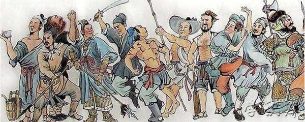 水浒传108位好汉的名字和绰号 水浒传108将排名