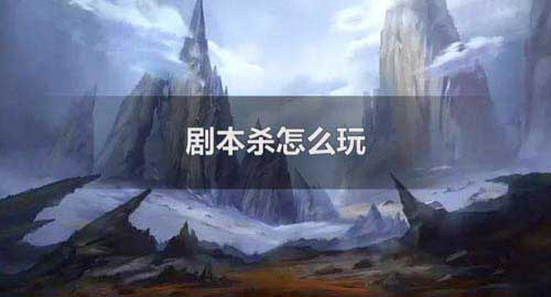 剧本杀玩法流程(5分种学费剧本杀怎么玩)