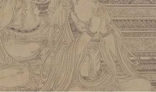 曹衣出水形容哪种艺术形式(曹衣出水概念和表现