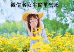 有含义的微信名，有内涵的微信名