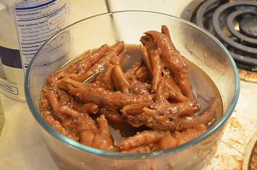 卤鸡爪的制作方法和配料