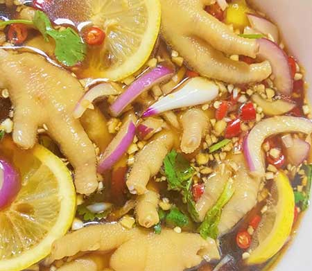 柠檬鸡爪的制作方法和配料，5分钟做出好吃的柠檬鸡爪